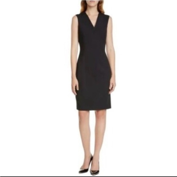 Ted Baker Dresses & Skirts - Ted Baker Black V-Neck Midi Dress